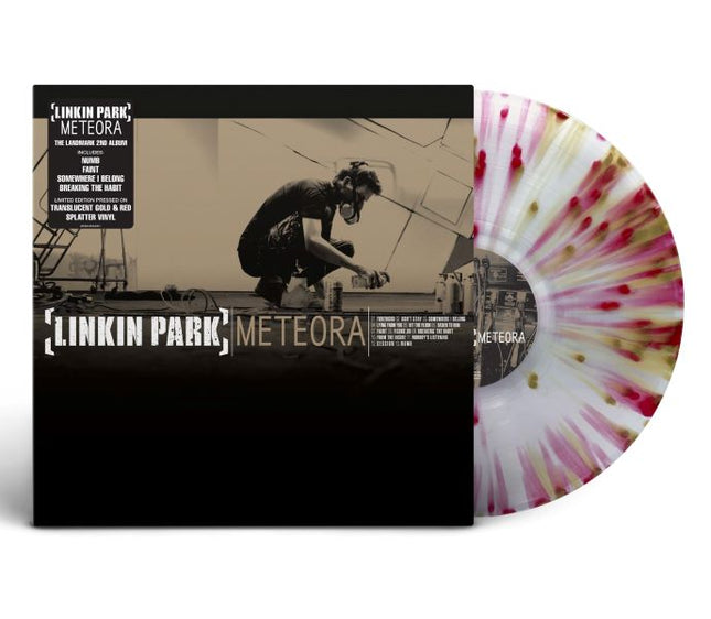 Linkin Park - Meteora (LP) (Translucent Gold & Red Splatter)