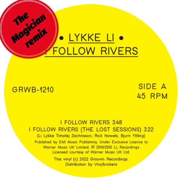 Lykke Li - I Follow Rivers (12 inch)