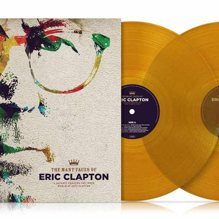 V/A - Many Faces Of Eric Clapton (2LP) (Crystal amber vinyl)