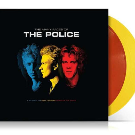 V/A - Many Faces Of The Police (2LP) (Transparent yellow & red vinyl)