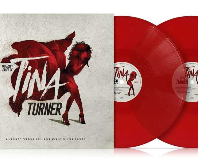 V/A - Many Faces Of Tina Turner (2LP) (Transparent red vinyl)