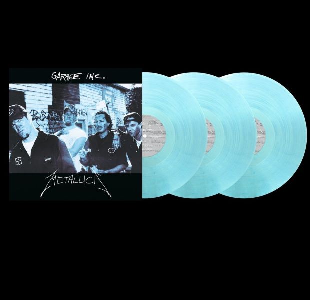 Metallica - Garage Inc (3LP) (Fade to blue vinyl)