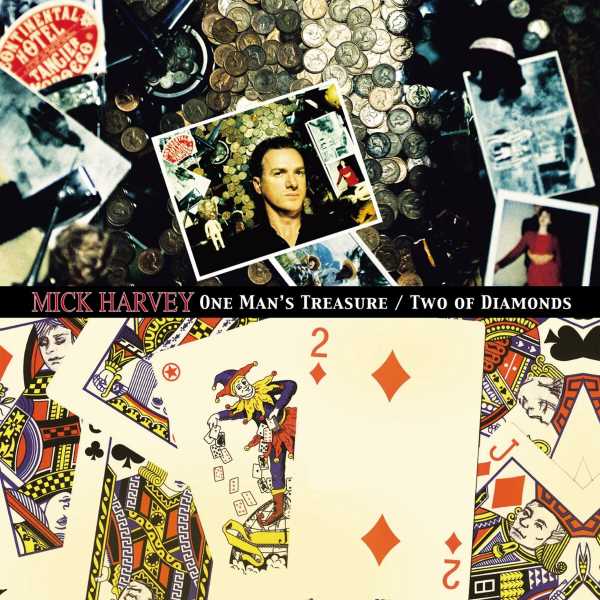 Mick Harvey - One Mans Treasure/Two Of Diamonds (2LP) (Gold & red vinyl)