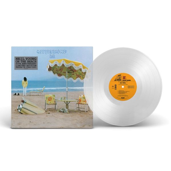 Neil Young - On The Beach (LP) (Clear vinyl)