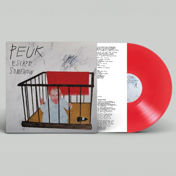 Peuk - Escape Somehow (LP) (Red vinyl)