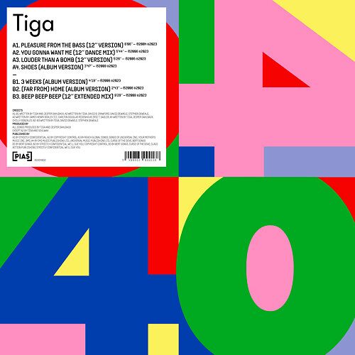 Tiga - PIAS 40 (EP)