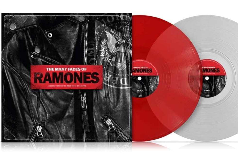 V/A - Many Faces Of Ramones (2LP) (Red & clear vinyl)