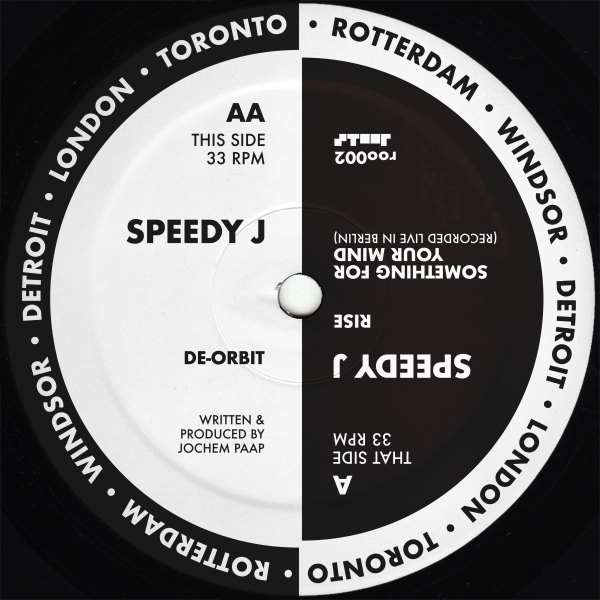 Speedy J - Rise EP (12 inch)