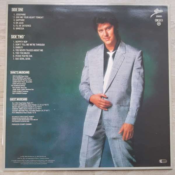 Shakin Stevens - Give Me Your Heart Tonight (LP) (2hands)