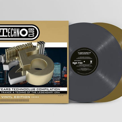 V/A - 25 Years Technoclub Compilation Vol. 1 (2LP) (Gold & silver vinyl)