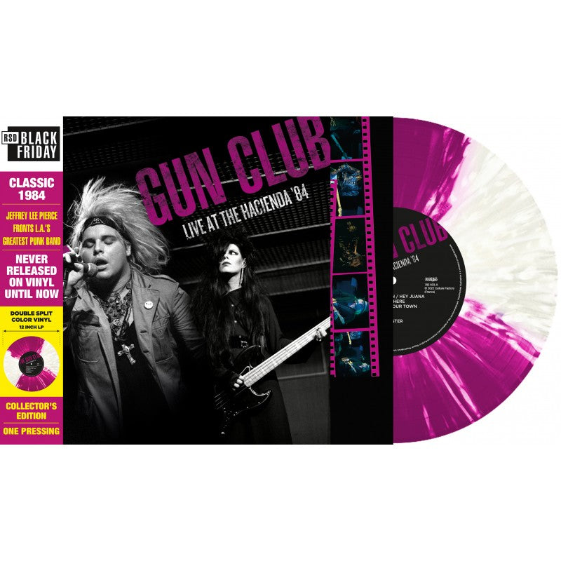 Gun Club - Live At The Hacienda 94 (LP) (Red & white vinyl) (BF22)