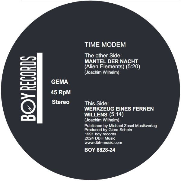 Time Modem - Der Mantel Der Nacht (12 inch)