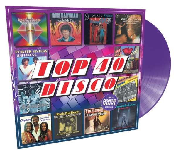 V/A - Top 40 Disco (LP) (Purple vinyl)