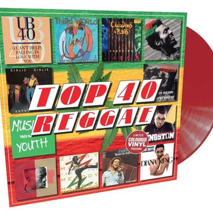 V/A - Top 40 Reggae (LP) (Red vinyl)