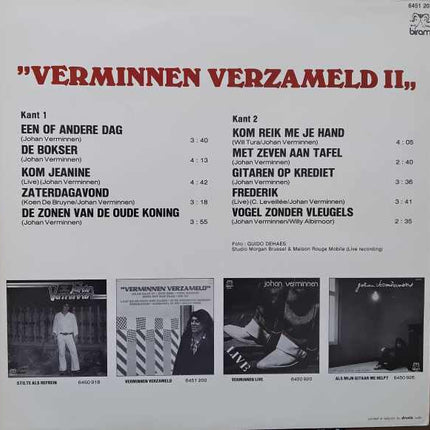 Johan Verminnen - Verminnen Verzameld II (LP) (2hands)