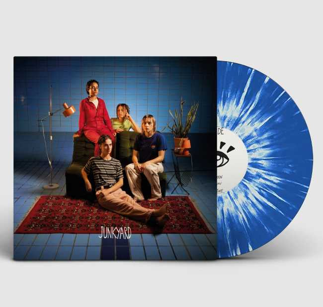 Bluai - Junkyard (EP) (Blue and white splatter vinyl)