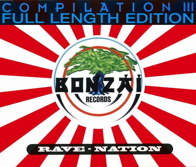 V/A - Bonzai Compilation III Rave Nation (Blue vinyl)