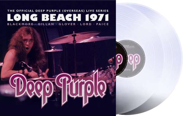 Deep Purple - Long Beach 1971 (new, 2LP, limited numbered edition, chrystal clear vinyl)