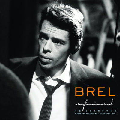 Jaques Brel - Infiniment (new, 2LP, orange vinyl)