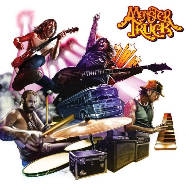 Monster Truck - True Rockers (LP) (White vinyl)