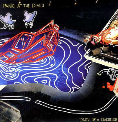 Panic! At The Disco - Death Of A Bachelor (new, silver vinyl)