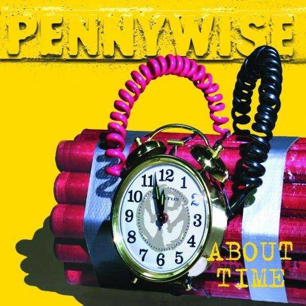 Pennywise - About Time (new, yellow red splatter vinyl)