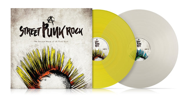 V/A - Street Punk Rock (2LP) (Yellow and grey vinyl)