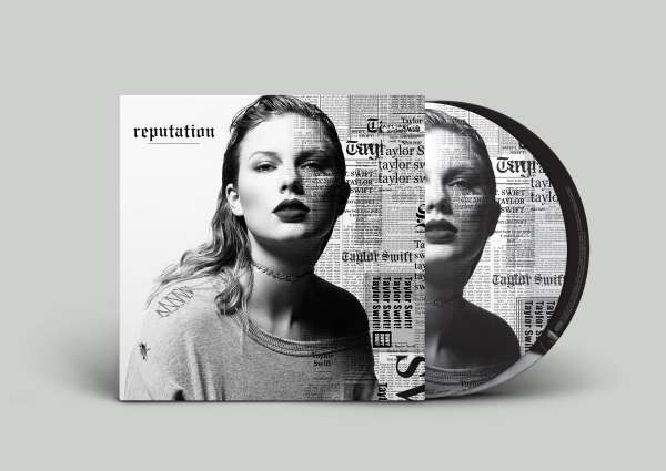 Taylor Swift - Reputation (new, 2LP, picture disc) NIET IN VOORRAAD kan besteld worden leveringstermijn +- 1 week