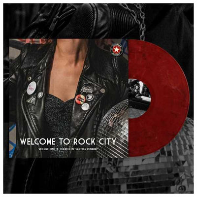 V/A - Welcome To Rock City, Curated By Santina Runaway (new, coloured vinyl)