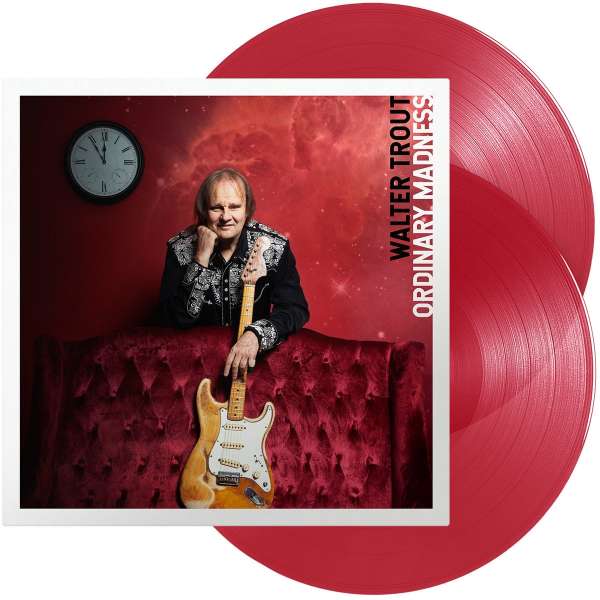 Walter Trout- Ordinary Madness (new, 2LP, red vinyl)